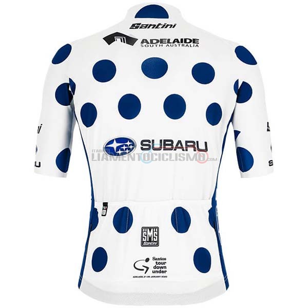 Abbigliamento Ciclismo Subaru Lider Manica Corta 2020 Bianco Blu